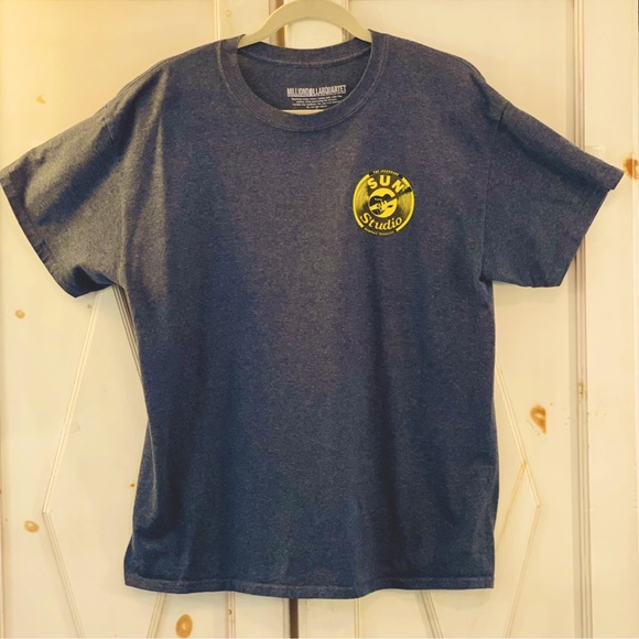 Other - Sun Records Men’s Shirt 
Elvis, Cash, Lewis, Perkins
Quartet Graphic Gray